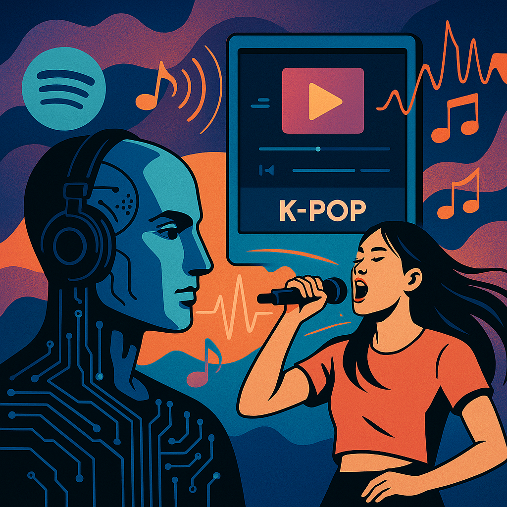 How AI is Reshaping Music: From 24/7 K-POP Radio to Revolutionary Music Makers