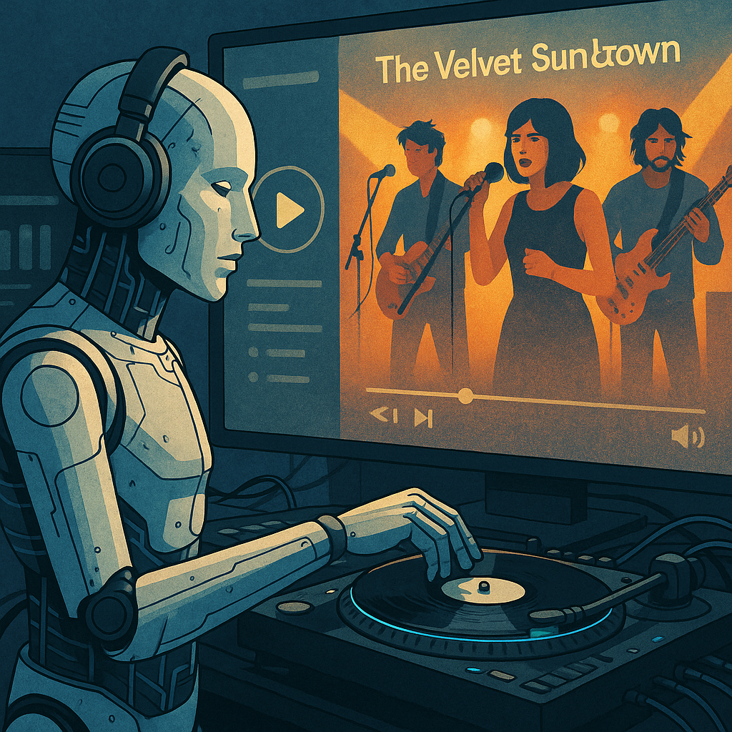 How AI is Transforming Music: From Royalty Investments to AI-Generated Bands
