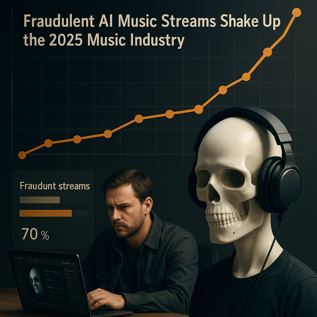 Fraudulent AI Music Streams Shake Up the 2025 Music Industry