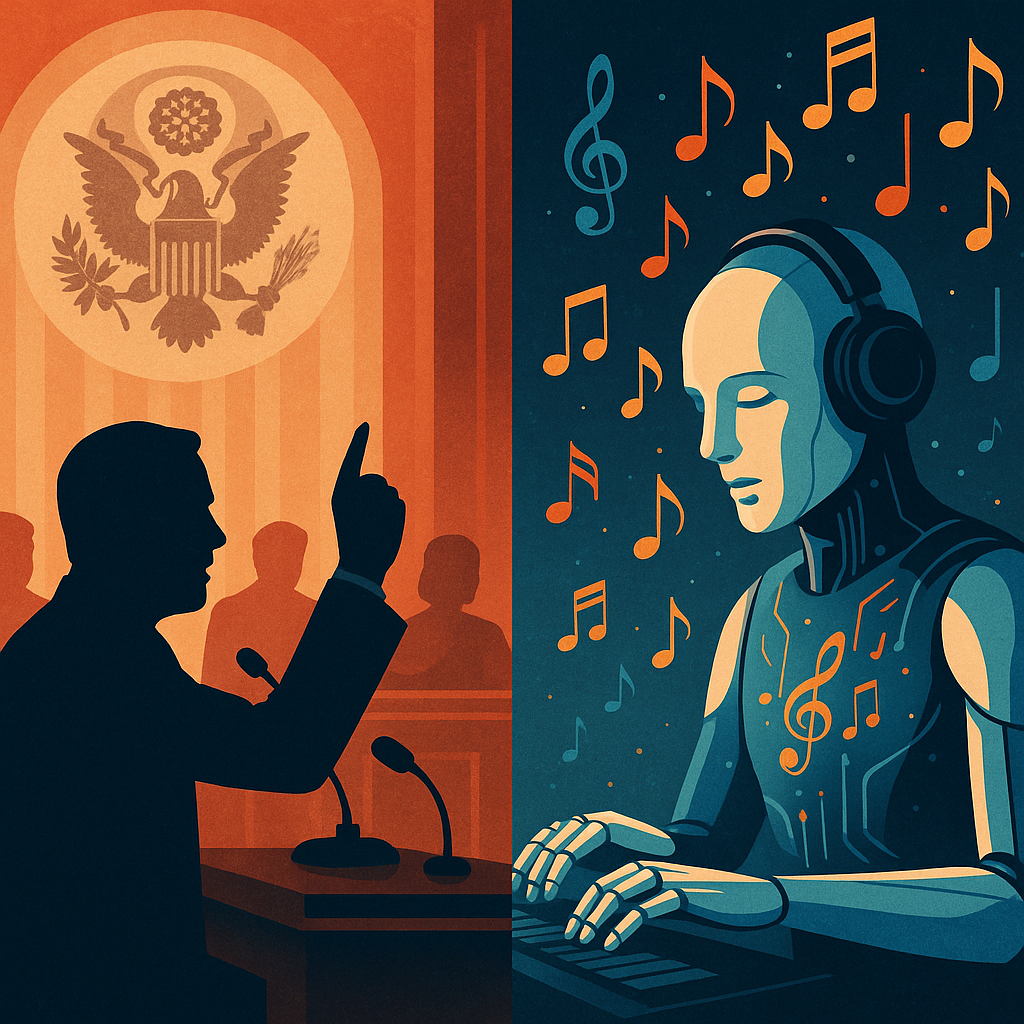 From Congressional Scrutiny to Creative Breakthroughs: The Evolving World of AI Music in 2025