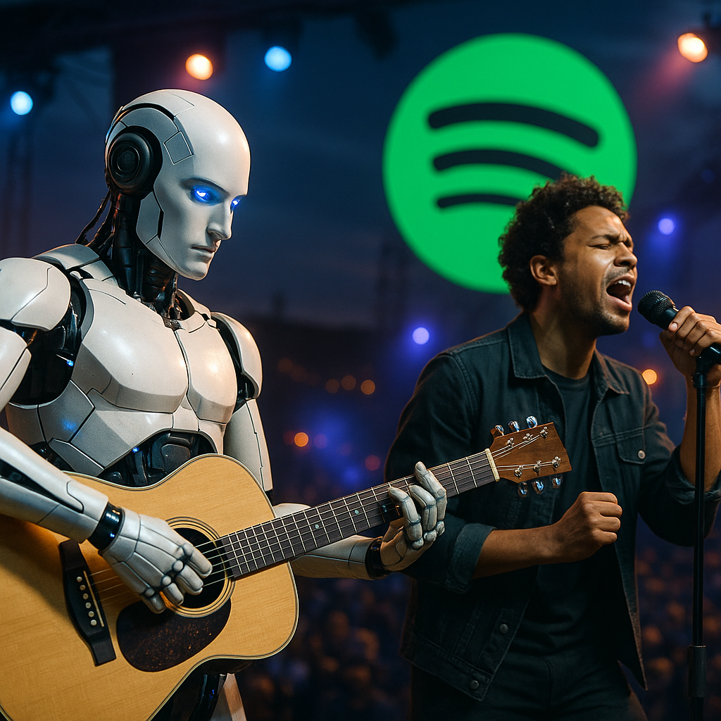 AI Music Revolution: Spotify Success and Global Live Performances Signal the Future