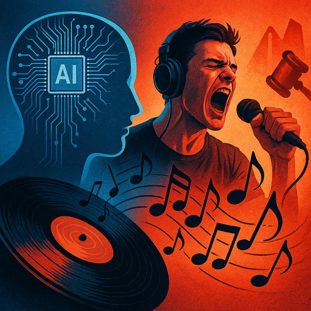 AI-Generated Music Sparks Industry Frenzy Amid Breakthroughs and Controversies