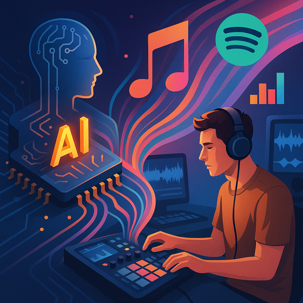 How AI Music is Reshaping Streaming and Production in 2025: Trends, Growth, and Innovation