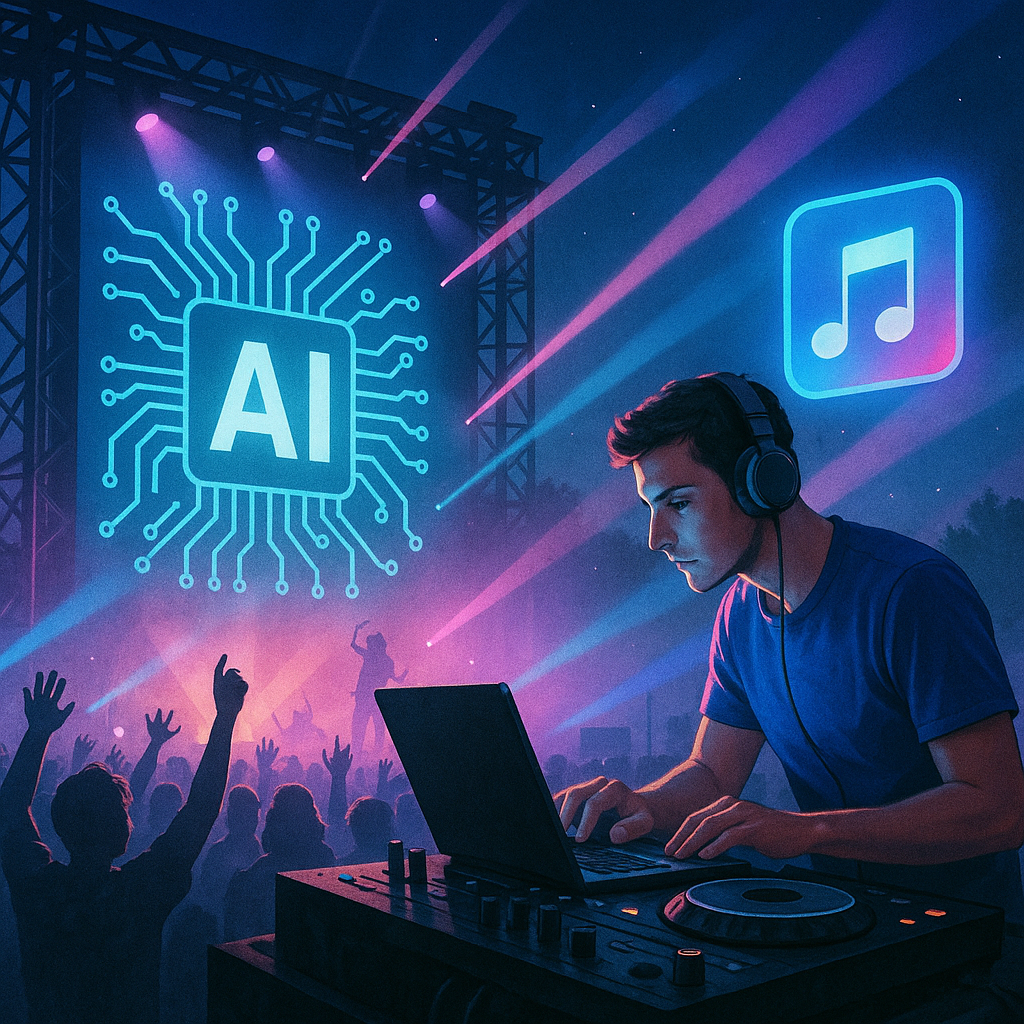 How AI is Transforming Music: From Festival Magic to Smart Apps in 2025