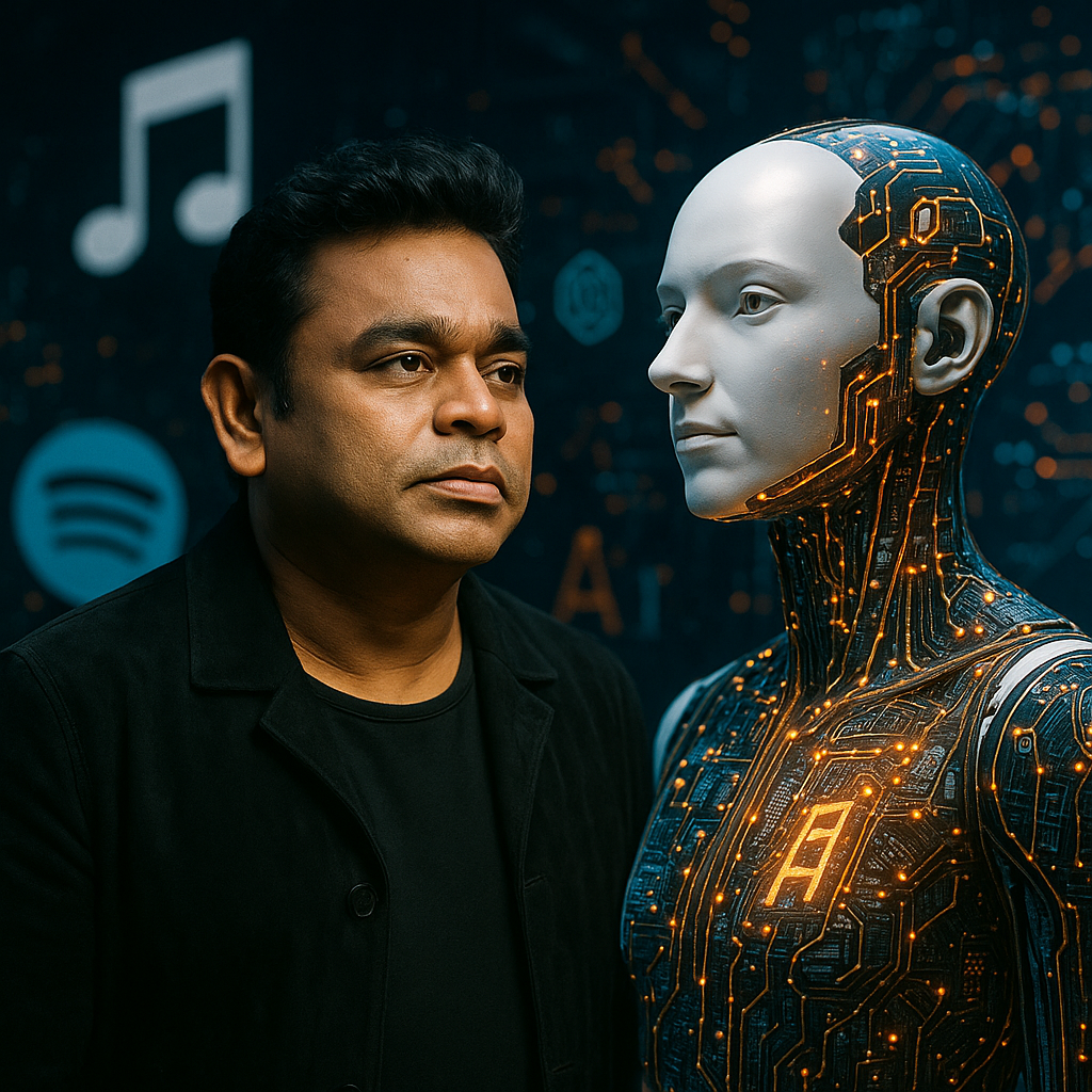How AI Is Revolutionizing Music in 2025: From AR Rahman’s Vision to Record-Breaking Deals