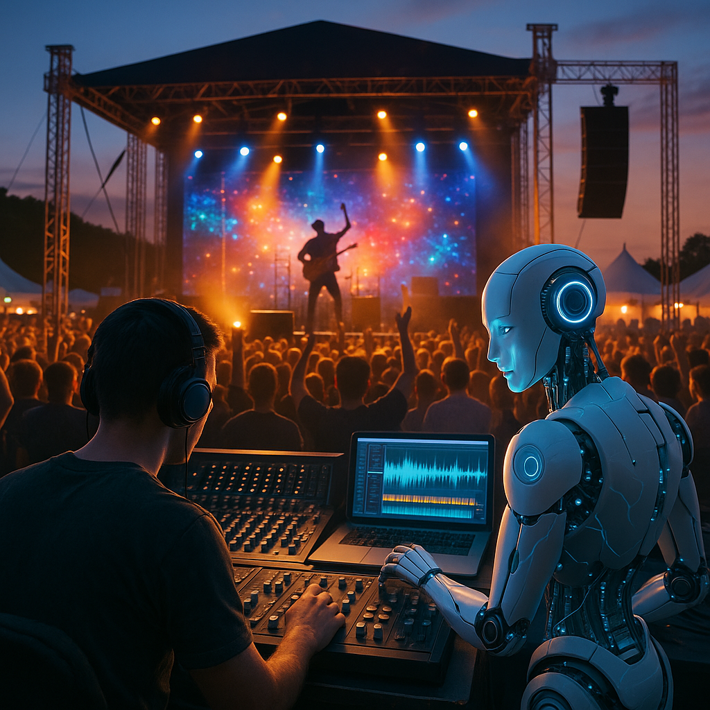 How AI Music Generators Are Revolutionizing Live Festivals and Studio Production in 2025
