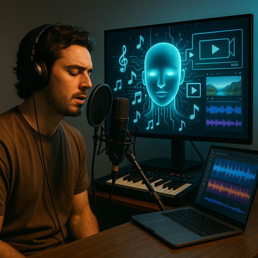 How AI Music Generators and Video Tools Are Revolutionizing the Music Industry in 2025