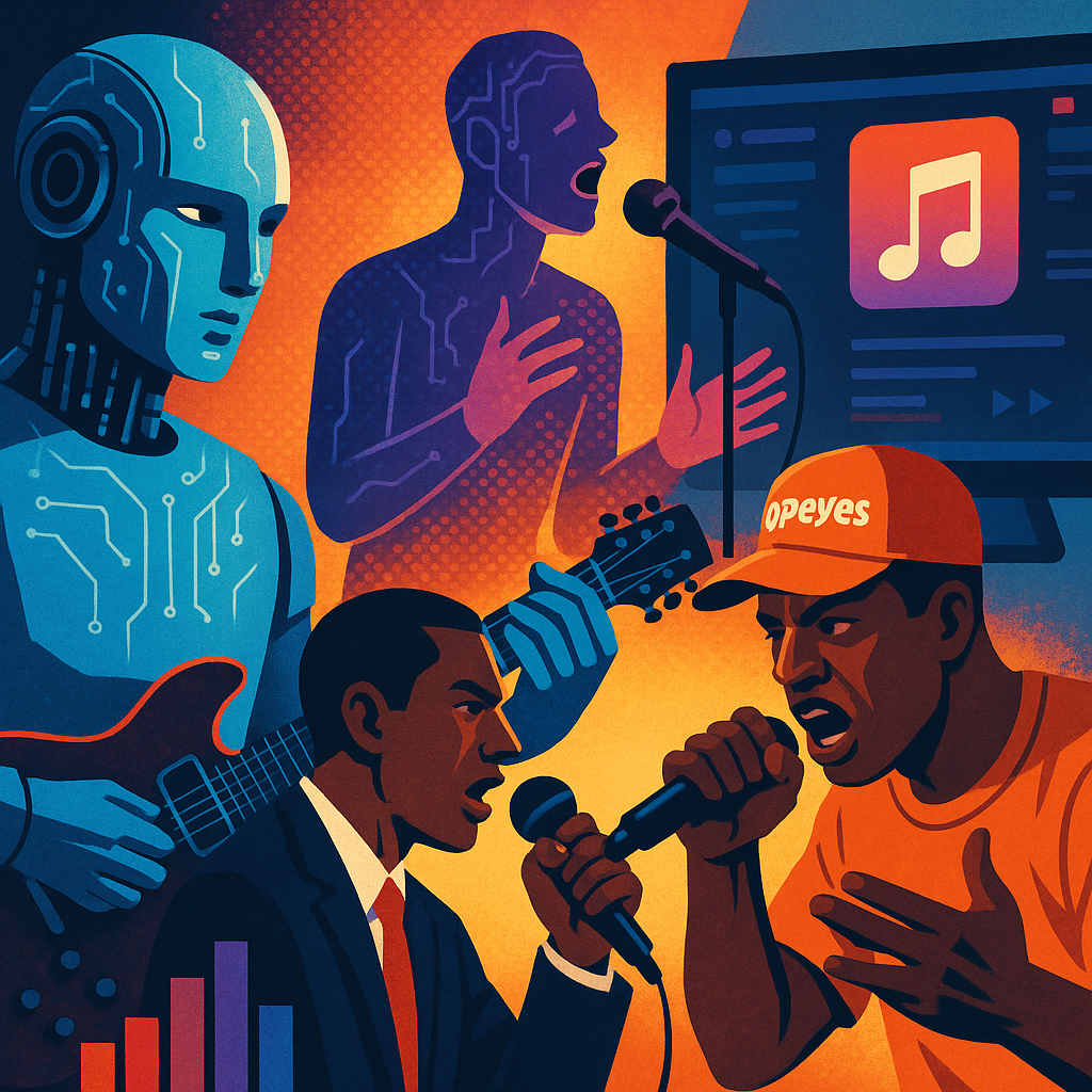 AI Music Revolution: From AI-Generated Bands to Corporate Rap Battles