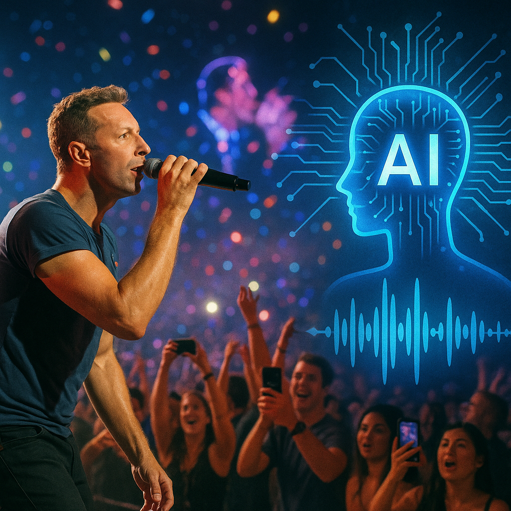 Viral Coldplay Moments Spark a New Era in AI Music Production
